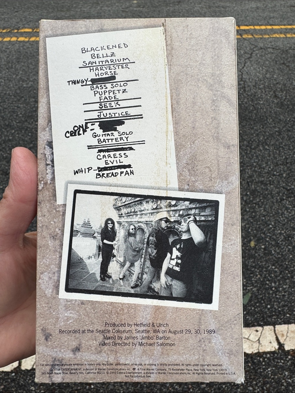 Metallica “Live Shit:binge & purge”